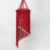 Red Woolen Soft and Attractive Hanging Jhumar - Image 3