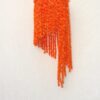 Woolen Soft and Hanging Jhumar Orange Color - Image 3