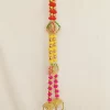 Diwali Decoration Handmade Wall Door Hanging Pom Pom Latkan for Entrance Gate, PACK-02