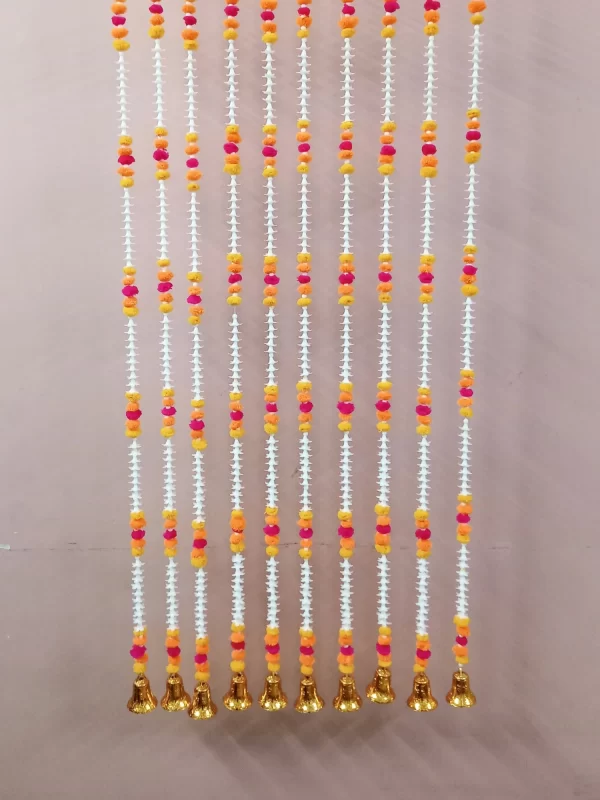 Latkans for Decoration Showpiece Items for Diwali, Wedding, Home Decorations | Door Hanging (5.5 Ft) - Image 2