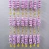 Beautiful Light Violet Flower Door Hanging For Diwali Decoration - Image 2