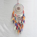 Two-Ring-Dream-Catcher-for-Good-Dreams-and-Positive-Energy-Decorative-Showpiece