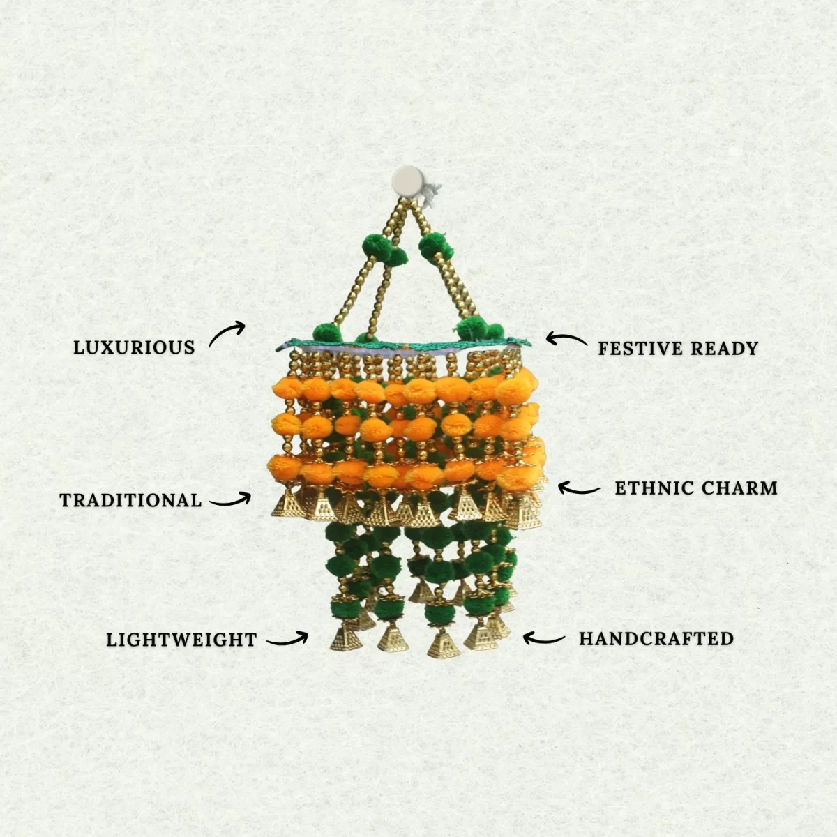 orange-green-pom-pom-beaded