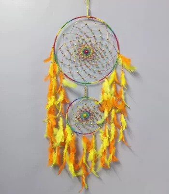Yellow-Orange-Dream-Catcher