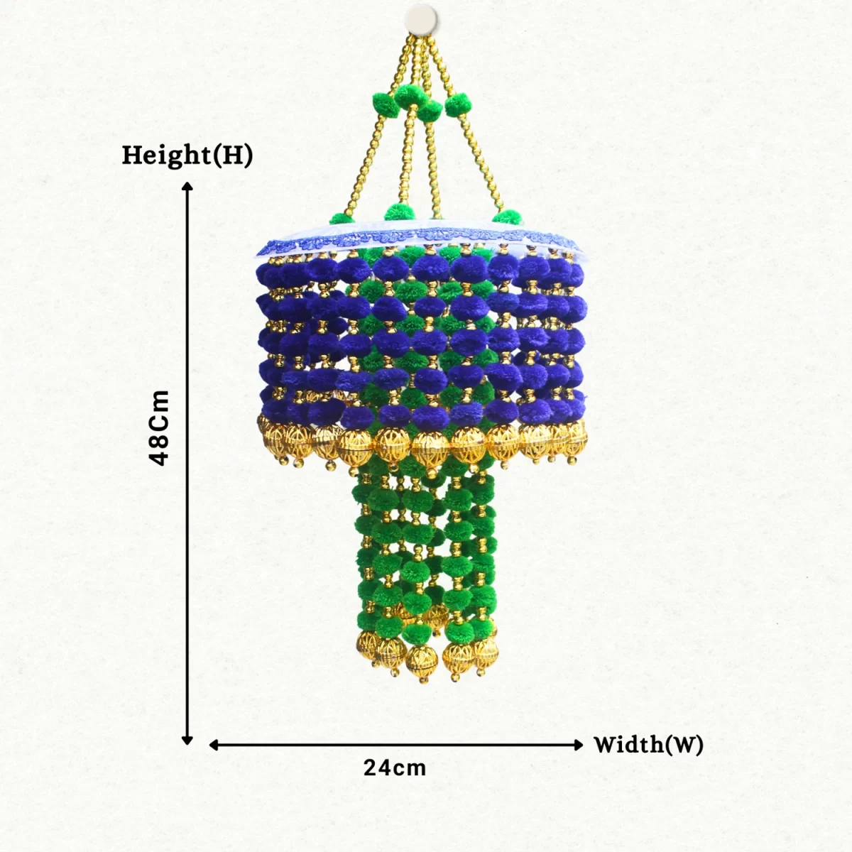 blue-green-pom-pom-beaded-jhumar