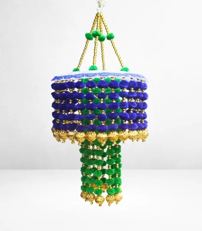 blue-green-pom-pom-beaded-jhumar
