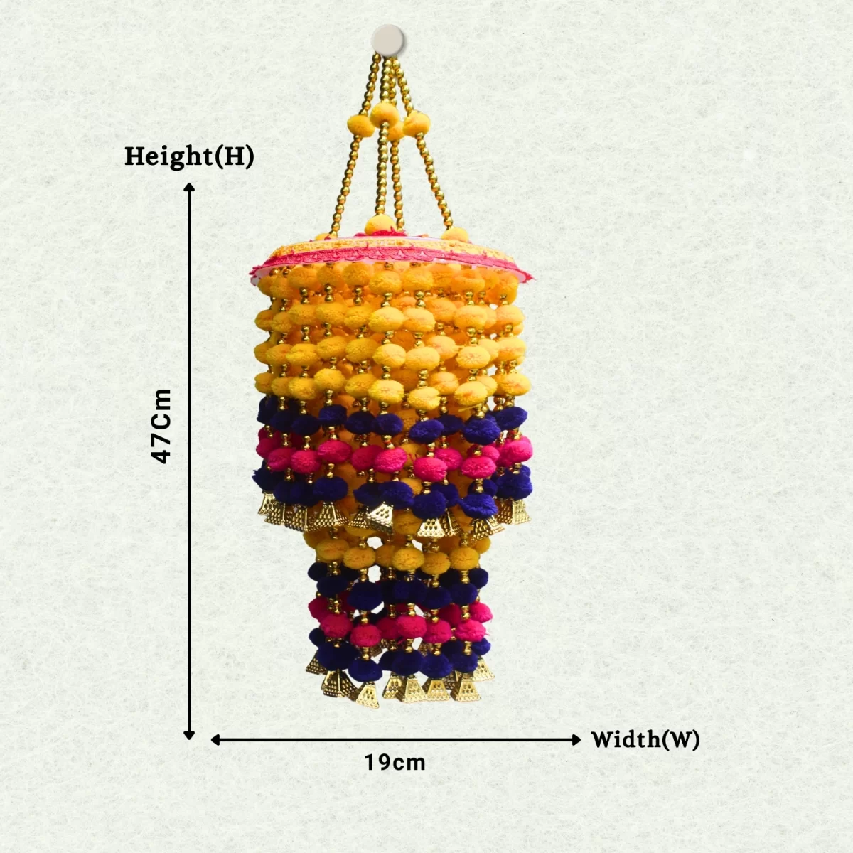 multicolour-pom-pom-layered-jhumar