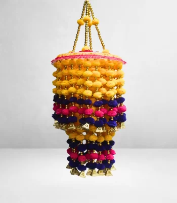 multicolour-pom-pom-layered-jhumar