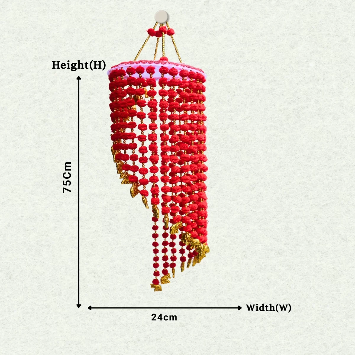 red-pom-pom-golden-beads-jhumar