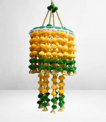 yellow-green-pom-pom-jhumar