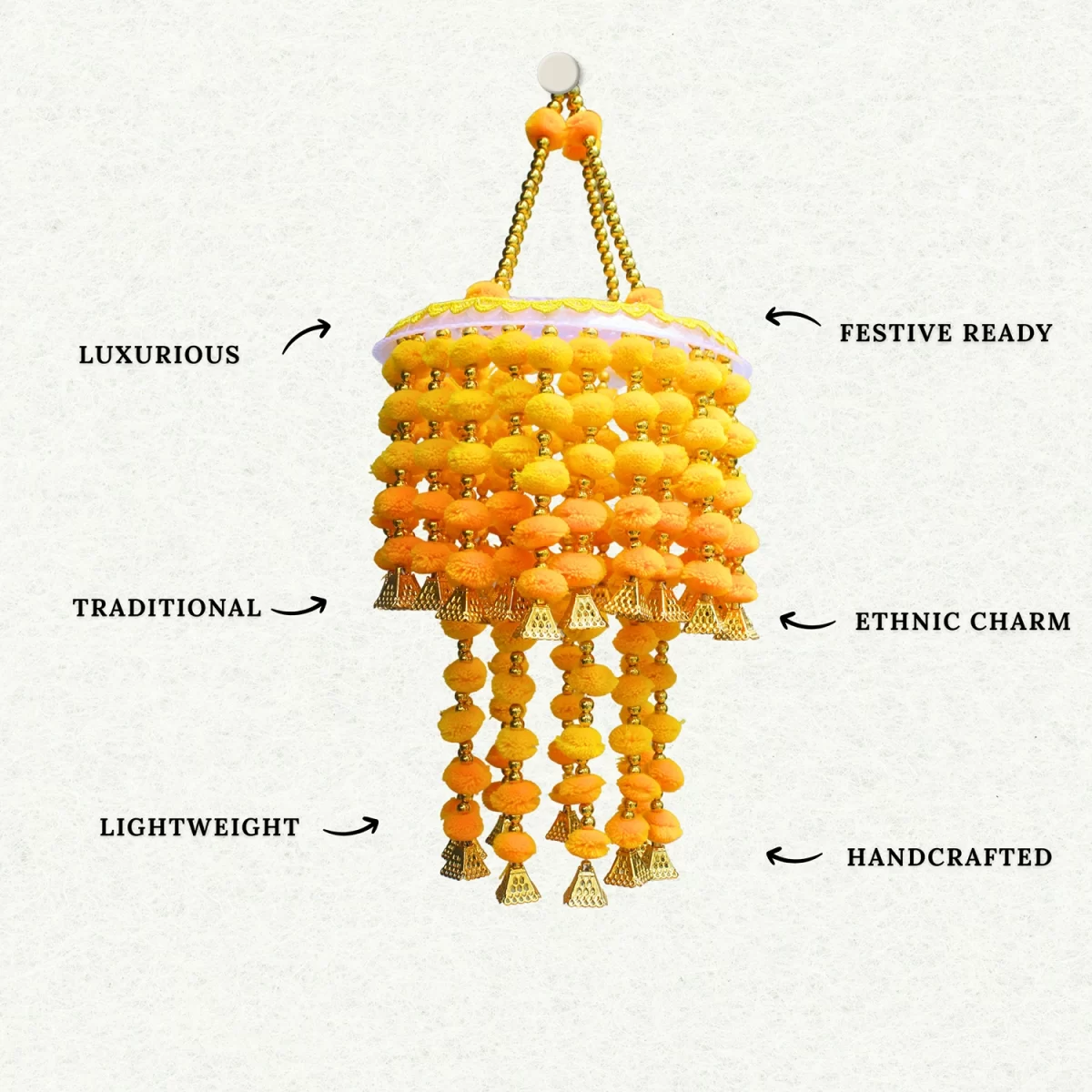 yellow-orange-pom-pom-jhumar