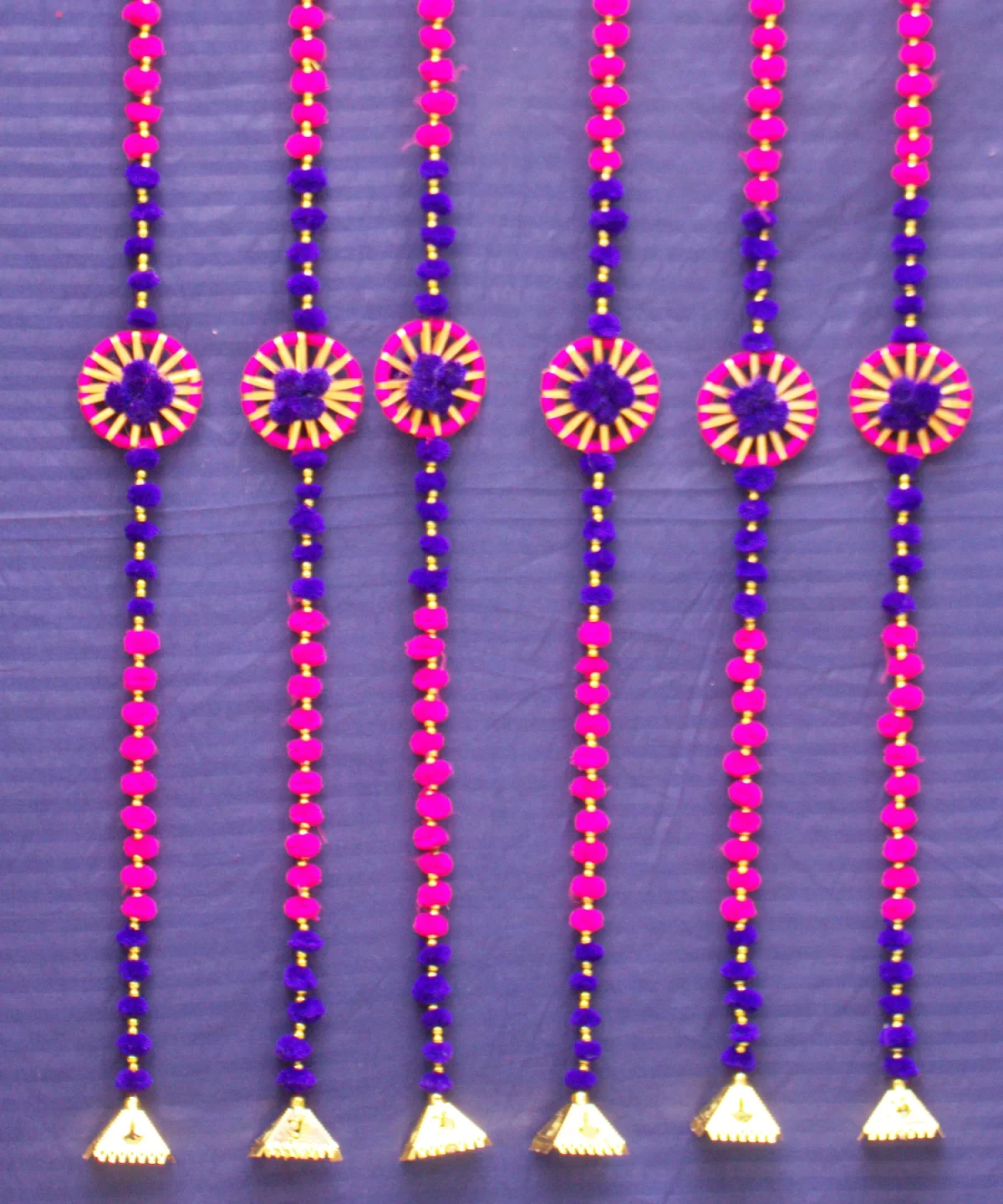 Pink-and-Blue-Diwali-Latkan