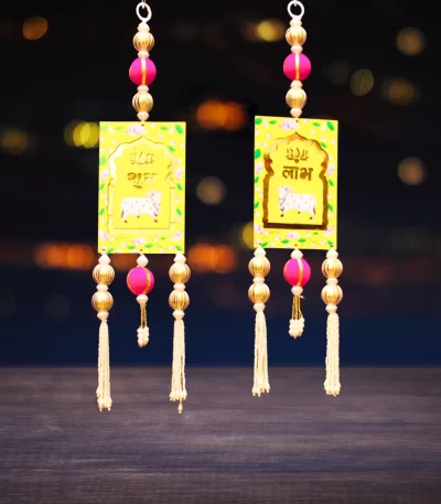 handcrafted-printed-small-shubh-labh-hanging-for-diwali-decoration