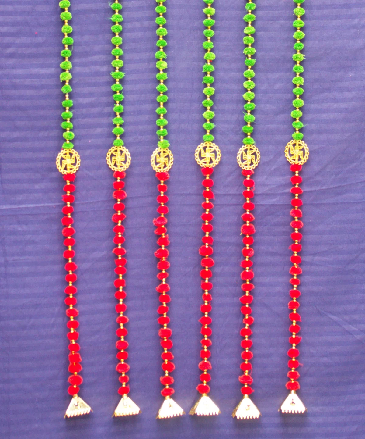 red-green-pompom-diwali-latkan