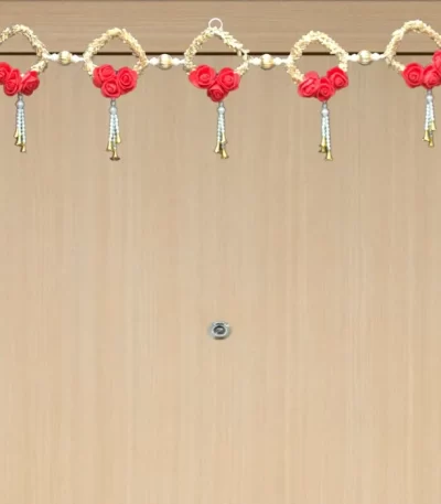 red-rose-pearl-decorative-diwali-toran-and-home-decortion