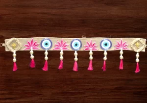 evil-eye-lotus-design-handmade-door-toran-bandhanwar