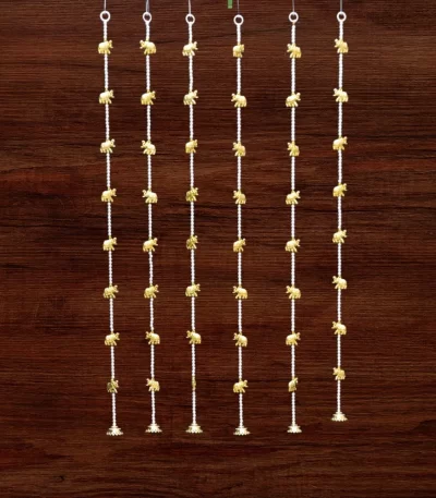 golden-elephant-beaded-diwali-latkan