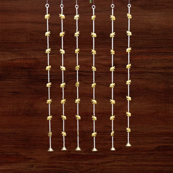 golden-elephant-beaded-diwali-latkan