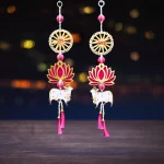 lotus-cow-wall-diwali-latkan