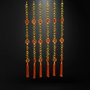orange-pompom-and-green-red-flower-diwali-latkan