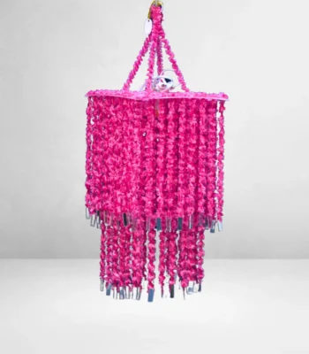 pink-woolen-beaded-jhumar