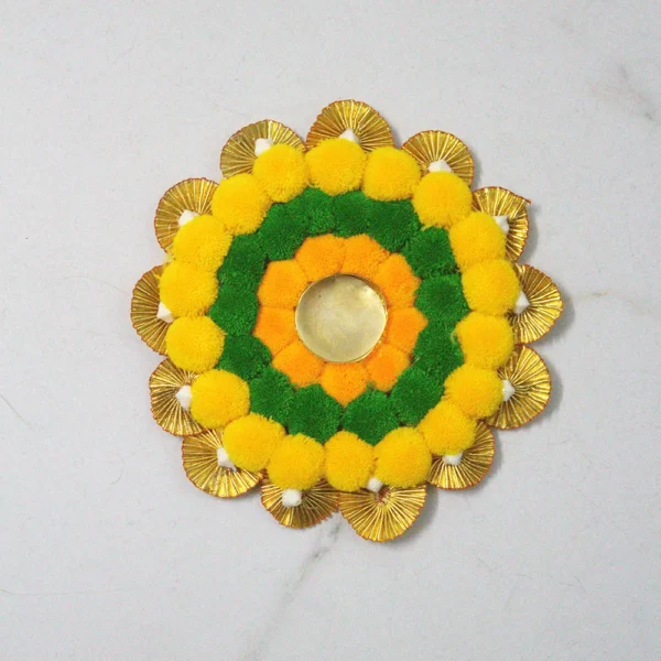 pompom-gota-work-tealight-candle-rangoli