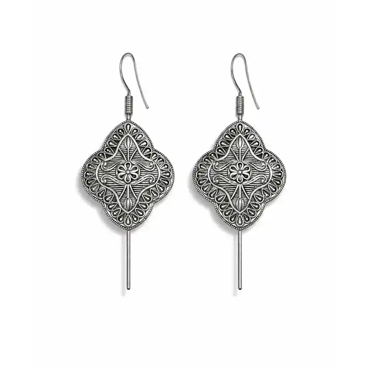 vintage-filigree-silver-drop-earrings-for-women